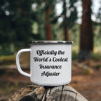 Funny Gift for Insurance Adjuster Friends from Coworkers - Christmas Unique Mugs for Insurers, Camping, Men, Women, Gifts for Insurers