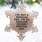 Funny English Cocker Spaniel Dog Gifts, I'm Not A Regular Dad, Christmas Unique Gifts for English Cocker Spaniel Dad from Men, Women, Friends, Family