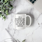 Performer White Coffee Mug, 'I'm A Performer. Not A Magician But I Can See Why You Might Be Confused.', Unique Birthday Unique Gift for Performer Men, Women, Friends, Coworkers, Family