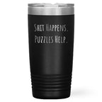 Funny Puzzle Lovers Unique Puzzles Helps Tumbler for Women Men - Mallard Moon