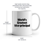 Hilarious Vice Principal Mug With Worlds Greatest Quote Brings Smiles
