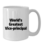 Hilarious Vice Principal Mug With Worlds Greatest Quote Brings Smiles