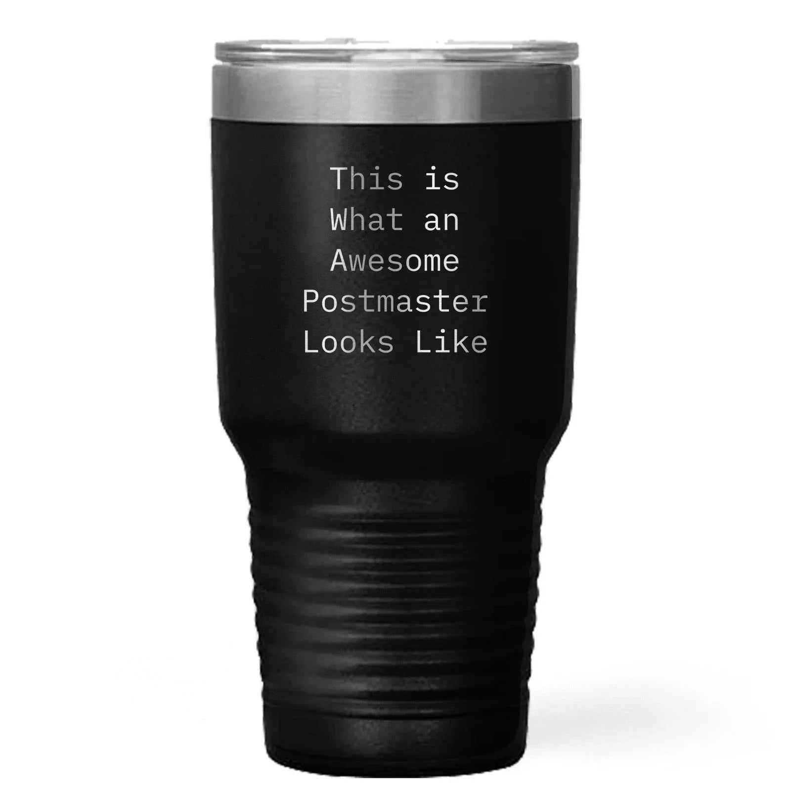 Funny Postmaster Gifts from Friends for Graduation Unique Gifts - This Is What An Awesome Postmaster Looks Like Tumbler, 20oz or 30oz Capacity