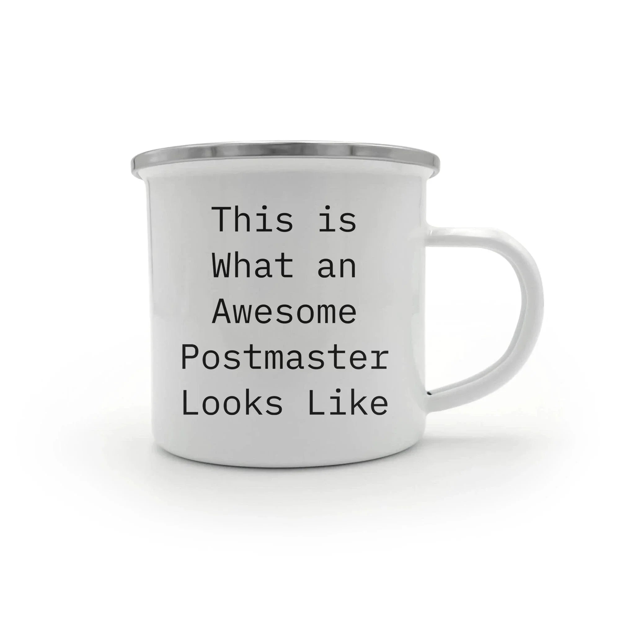 Funny Postmaster Gifts, This Is What An Awesome Postmaster Looks Like, Camping Mug for Graduation from Family, Friends, or Coworkers
