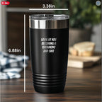 Funny Paramedic Tumbler -  Look At You Becoming A Paramedic And Shit Tumbler - Mallard Moon
