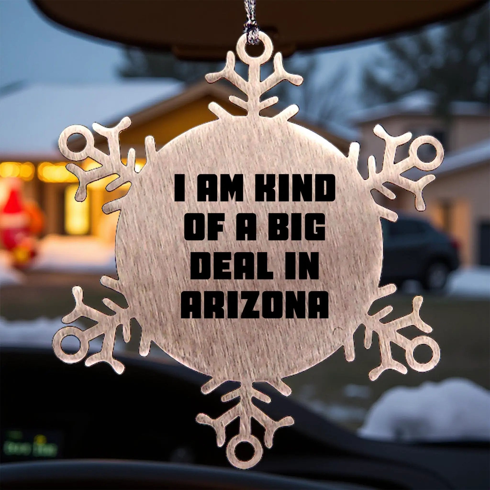 Arizona Snowflake Ornament Prime Selection In Arizona Gift