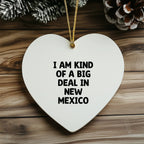 New Mexico Enthusiast Ornament I Am Kind Of A Big Deal Gift