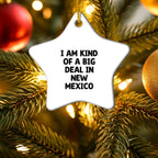 New Mexico Fan Star Ornament Big Deal Gift Idea