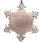 Landscape Designer Ornament Best Effin' Landscape Designer Ever Perfect Gift