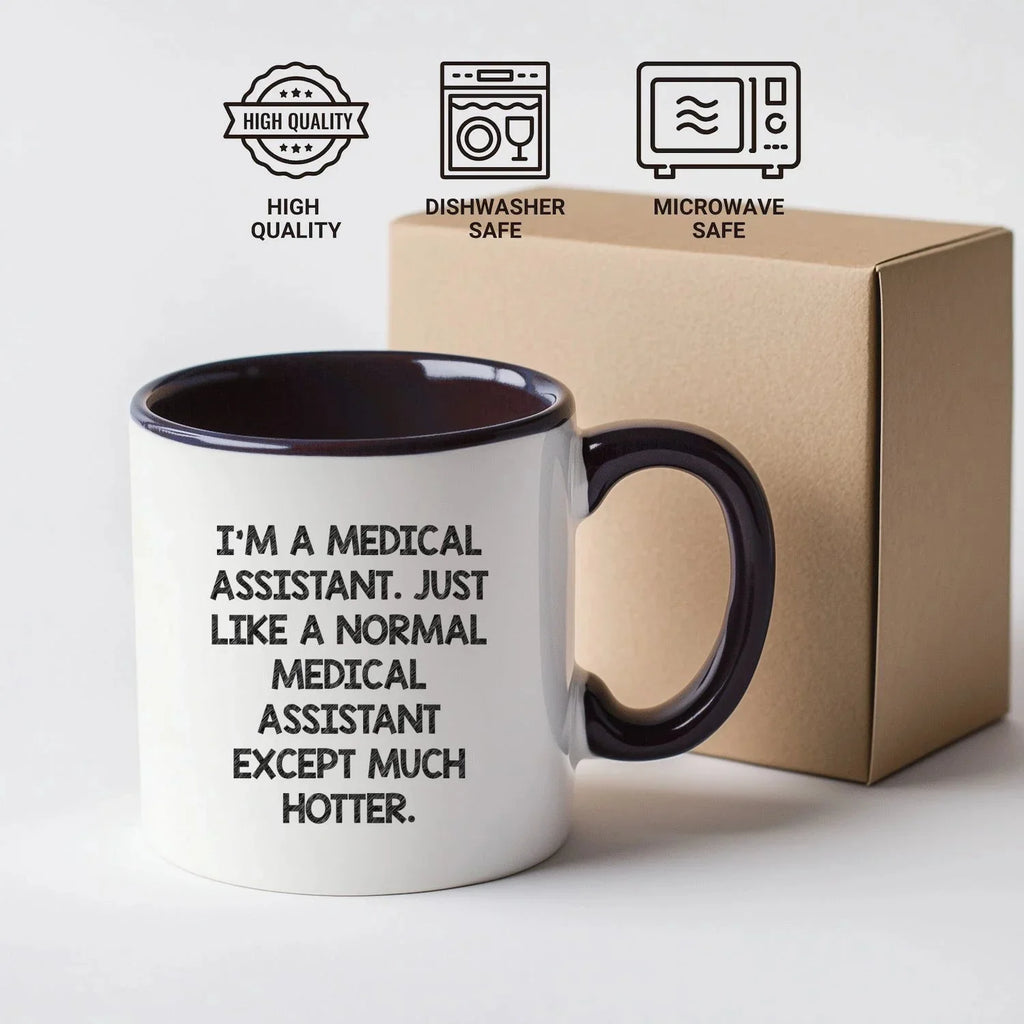 Powerful Two Tone Medical Assistant Coffee Mug For Daily Motivation