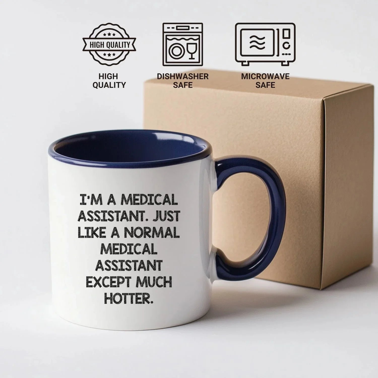 Powerful Two Tone Medical Assistant Coffee Mug For Daily Motivation