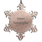 Future Sonographer Snowflake Ornament for Sonographers
