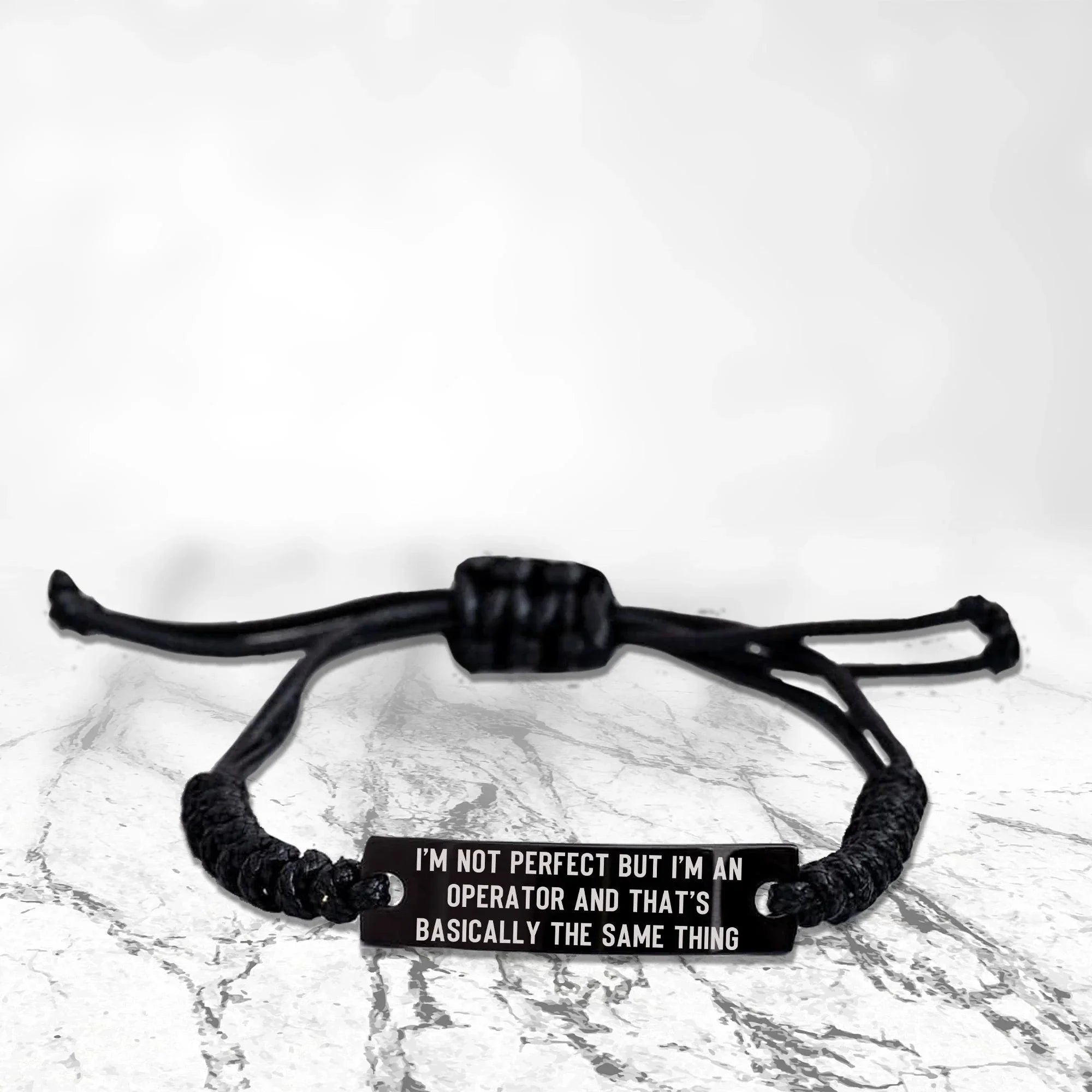 Funny Operator Rope Bracelet Gifts from Men to Operator Friends and Coworkers for Mother's Day Unique