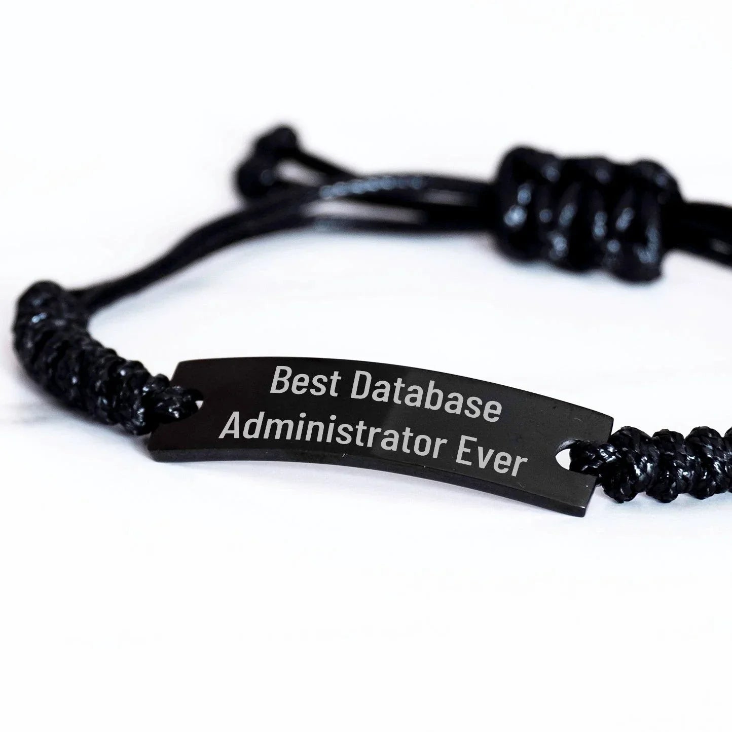 Best Database Administrator Ever Gifts from Friends to Men, Unique Graduation Rope Braces for Database Admin Professionals, Inspirational Quote Print