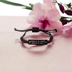 Funny Advisor Gifts, World's Best Mom By Night Rope Bracelet, Adjustable, Graduation Unique Gifts from Mom to Advisor