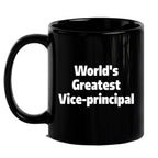 Epic Black Coffee Mug With Worlds Greatest Vice Principal Quote Ideal Gift