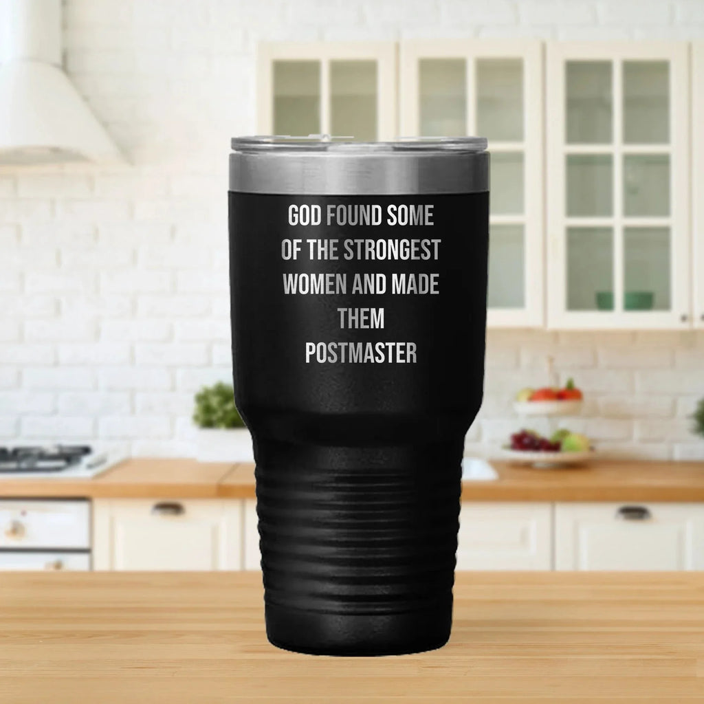 Funny Postmaster Quotes Gifts from Women to Postmaster Friends, Inspirational Tumbler for Graduation Unique Gifts, 20oz/30oz Stainless Steel Vacuum Insulated Tumbler