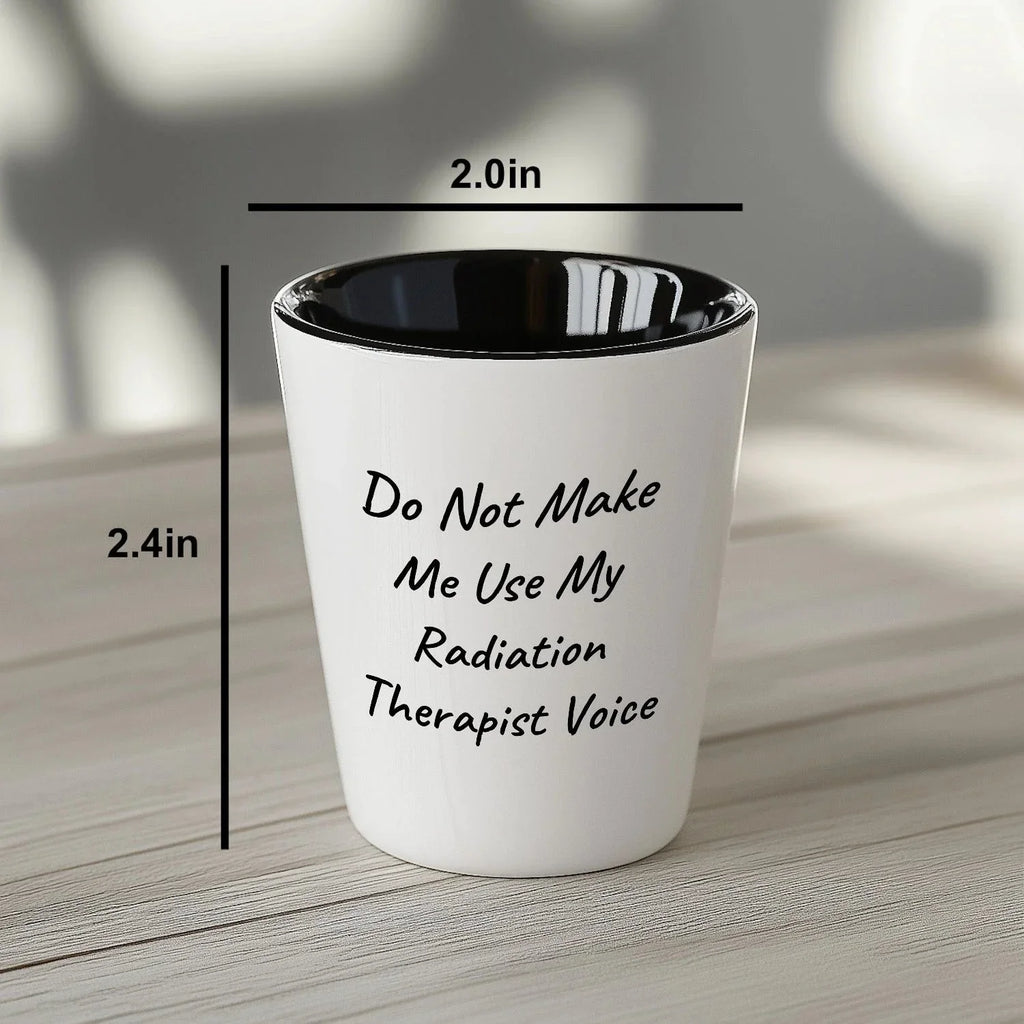 Radiation Therapist Gifts, Do Not Make Me Use My Radiation Therapist Voice, Birthday, Christmas, Coworker Gifts