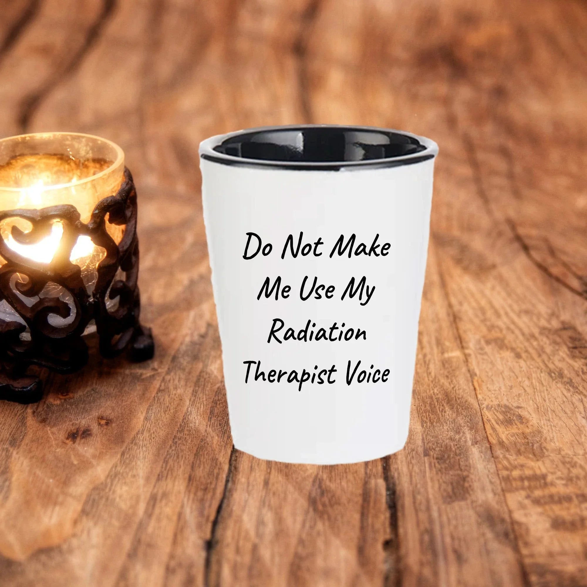 Radiation Therapist Gifts, Do Not Make Me Use My Radiation Therapist Voice, Birthday, Christmas, Coworker Gifts