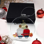 Personalized Awesome Like My Dad Acrylic Keepsake Ornament