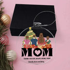 Personalized Mom Acrylic Keepsake Christmas Ornament
