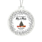 Personalized Our First Christmas Together Acrylic Keepsake Ornament