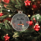 Personalized Our First Christmas Together Acrylic Keepsake Ornament