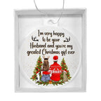 Personalized Wife Acrylic Keepsake Ornament