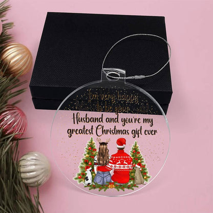 Personalized Wife Acrylic Keepsake Ornament