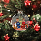 Pet Portrait Personalized Acrylic Keepsake Ornament