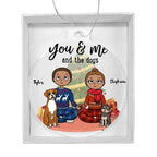 Pet Portrait Personalized Acrylic Keepsake Ornament