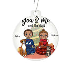 Pet Portrait Personalized Acrylic Keepsake Ornament