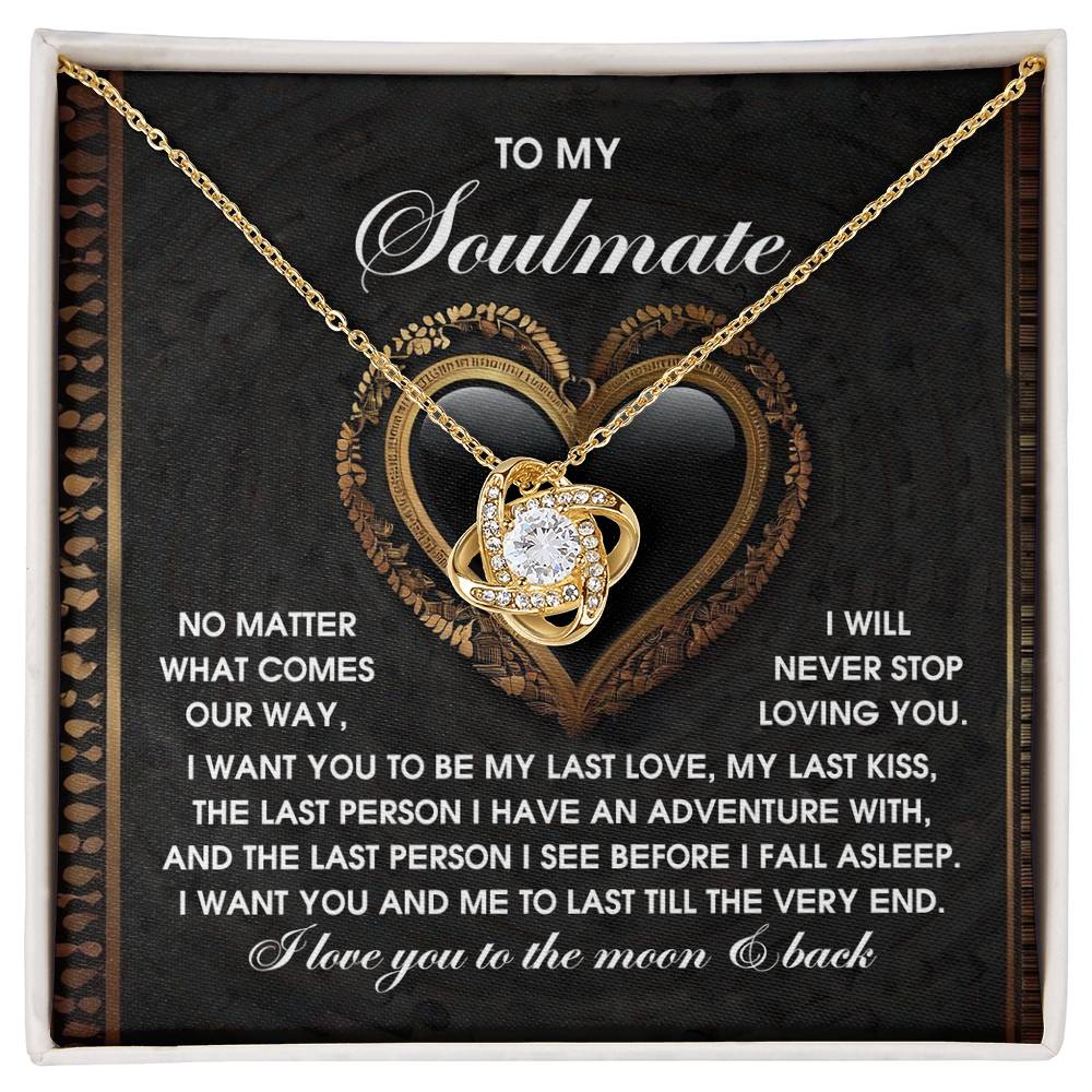To My Soulmate - Our Days Valentine's Day Card – Perfect Love Message for Your Soulmate, Girlfriend, or Partner - Mallard Moon Gift Shop