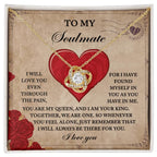 To My Soulmate - Love Knot Necklace – A Symbol of Eternal Unity and Devotion