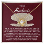 Gift for Soulmate - Every Moment - Love Knot Pendant Necklace