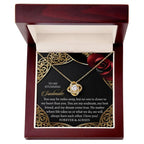 To My Stunning Soulmate - Love Knot Necklace – A Gift to Celebrate Forever and Always