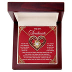 Gift for Soulmate - The Only One - Love Knot Pendant Necklace