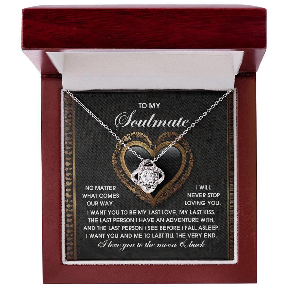 To My Soulmate - Our Days Valentine's Day Card – Perfect Love Message for Your Soulmate, Girlfriend, or Partner