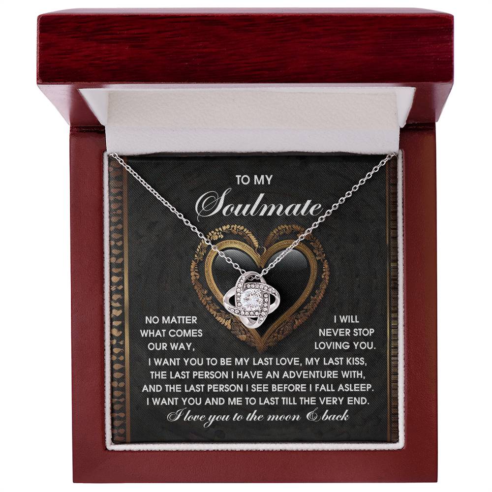 To My Soulmate - Our Days Valentine's Day Card – Perfect Love Message for Your Soulmate, Girlfriend, or Partner - Mallard Moon Gift Shop