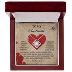 To My Soulmate - Love Knot Necklace – A Symbol of Eternal Unity and Devotion