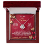 Gift for Soulmate - On My Mind - Love Knot Pendant Necklace