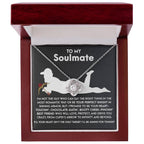 Gift for Soulmate - Cupid's Arrow - Love Knot Pendant Necklace - A Playful and Romantic Gift for the Love of Your Life