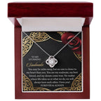 To My Stunning Soulmate - Love Knot Necklace – A Gift to Celebrate Forever and Always