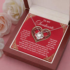 Gift for Soulmate - The Only One - Love Knot Pendant Necklace