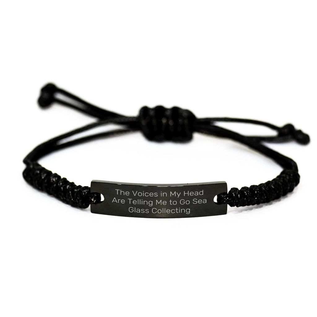 Funny Sea Glass Collecting Quotes, Rope Braces for Men, Gifts from Family for Father's Day