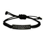 Funny Board Games Enthusiast Gifts from Friends for Men's Unique Rope Braclets, 'The Voices In My Head Are Telling Me To Go Board Games' Quote