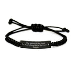 Card Games Enthusiasts' Funny Gift, Rope Bracelet for Men, Funny Quote, Father's Day Unique Gifts from Friends, Card Games Lovers