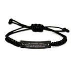 Funny Farmer Gifts for Him, I'm A Farmer. Not A Magician But I Can See Why You Might Be Confused., Adjustable Rope Bracelet from Friends, Father's Day Unique Gifts