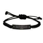 Watchmaker Gifts, Rope Bracelet, Funny Quote, Father's Day, Gifts from Mom, Gifts for Watchmaker - 'Watchmaker By Day, World's Best Mom By Night.'