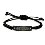 Dispatcher Gifts from Men to Dispatcher Friends, Unique Rope Bracelet for Graduation, 'I'm A Dispatcher. Not A Magician...'